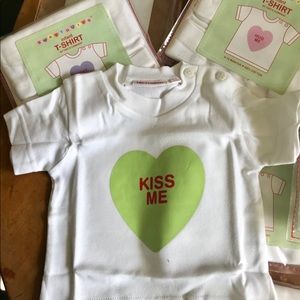 Two’s Company Infant Tee Shirt for Valentine’s Day